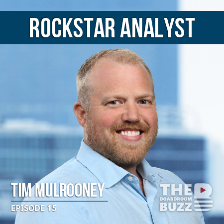 Tim Mulrooney delivers his equity research expertise on The Buzz