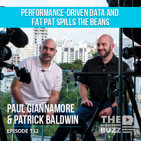 Ep 132 – Performance-Driven Data and Fat Pat Spills the Beans