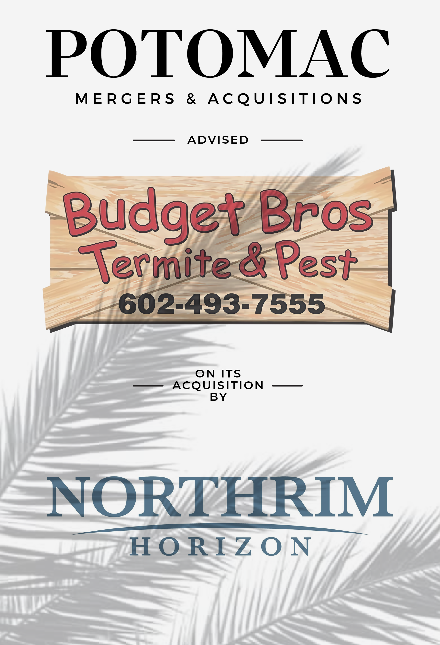 Northrim Horizon Acquires Budget Brothers Termite & Pest