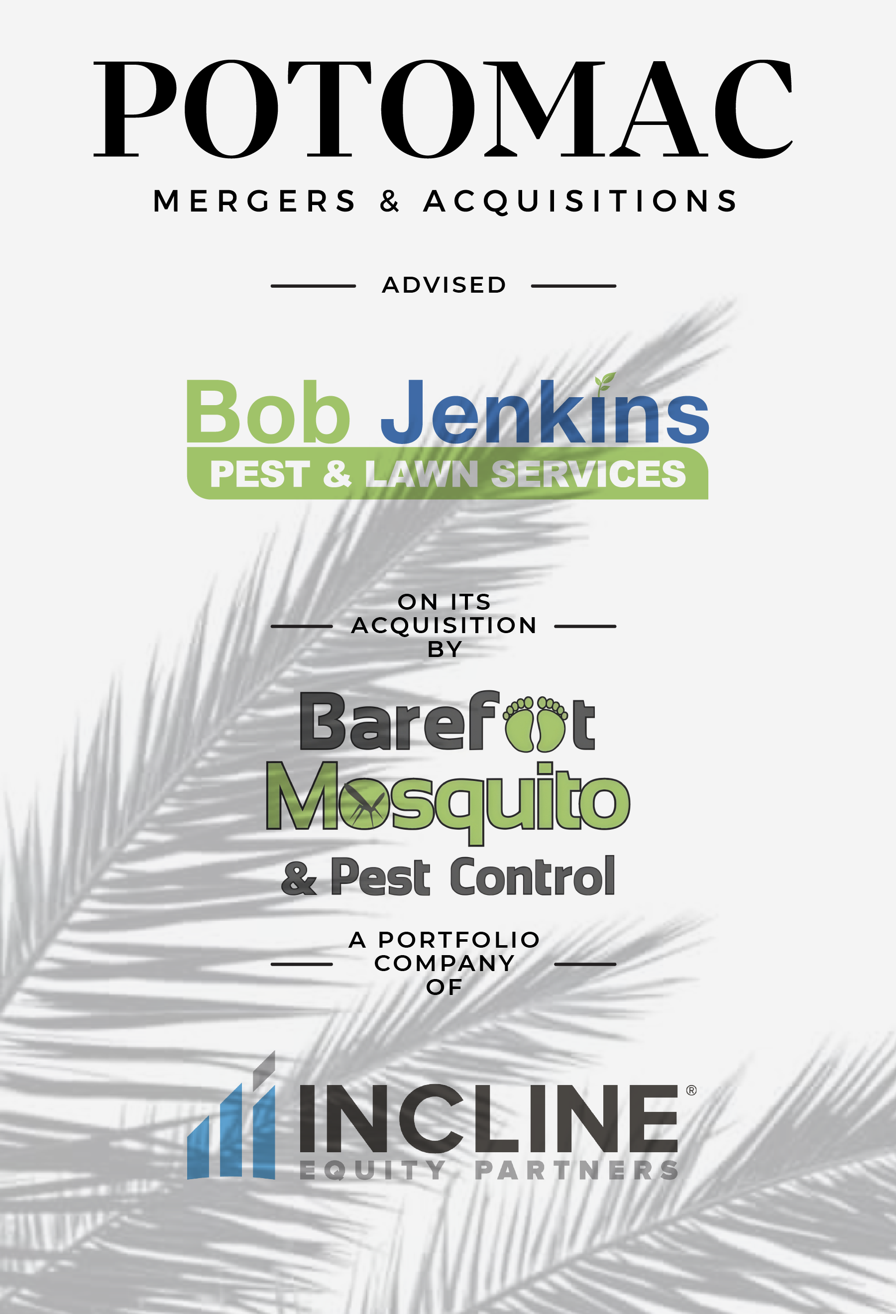 Barefoot Mosquito & Pest Control Acquires Bob Jenkins Pest & Lawn Services